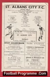 St Albans City v Enfield 1962 – FA Amateur Cup Replay