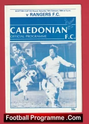 Glasgow Rangers v Caledonian 1984 – Scottish Cup