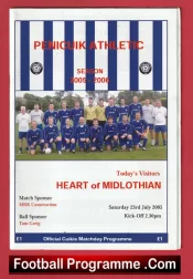 Penicuik Athletic v Heart Of Midlothian 2005 – Hearts Scotland