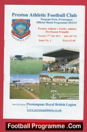 Preston Athletic v Forfar Athletic 2012 – Plus extras