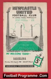 Newcastle United v Barcelona 1960 – Barca