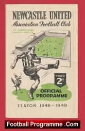 Newcastle United v Wolves 1948