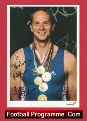 Steve Redgrave Autograph Signed Picture Olympic Rower