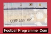 England v Sweden 1995 – Football Ticket