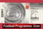 Manchester United v Chelsea 2010 – Community Shield Ticket