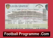 Leeds United v Manchester United 2002 – Football Ticket