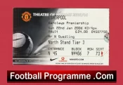 Manchester United v Liverpool 2006 – Football Ticket