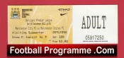 Manchester City v Manchester United 2013 – Football Ticket