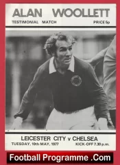 Alan Woollett Testimonial Benefit Match Leicester City 1977