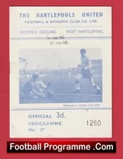 Hartlepool United v Tranmere Rovers 1962