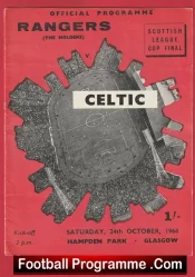 Glasgow Rangers v Glasgow Celtic 1964 – Scottish Cup Final