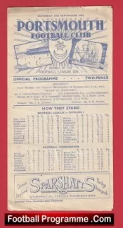 Portsmouth v Wolves 1951 – 1950s