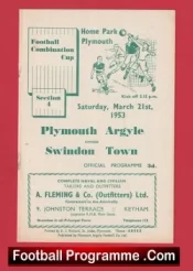 Plymouth Argyle v Swindon Town 1953