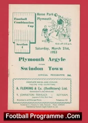 Plymouth Argyle v Swindon Town 1953