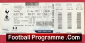 Tottenham Hotspur v Manchester United 2013 – Match Ticket