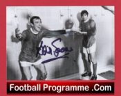 Manchester United David Sadler Autograph Signed Picture Man Utd
