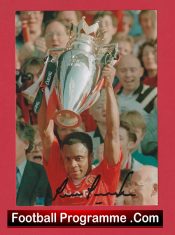 Manchester United Paul Parker Autograph Signed Man Utd