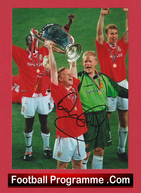 Manchester United David May Autograph Signed Man Utd - Image 2