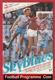 Coventry City v Manchester United 1988