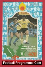 Coventry City v Manchester United 1983