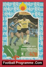 Coventry City v Manchester United 1983