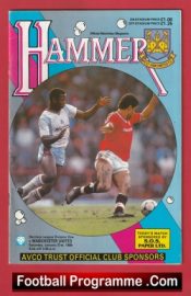 West Ham United v Manchester United 1989 – Man Utd