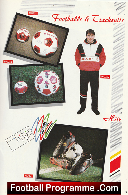Manchester United Football Club Catalogue Collection Brochure 1988 - 1989 - Image 3