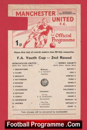 Manchester United v Derby County 1975 – Youth Match