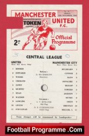 Manchester United v Manchester City 1969 – Man Utd Reserves Match