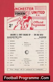 Manchester United v Barrow 1971 – Reserves Semi Final REPLAY + Law