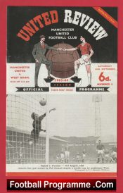 Manchester United v WBA 1963 – George Best Debut Reprint Replica