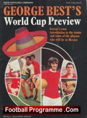 George Best World Cup Preview Magazine 1970 – 1970s