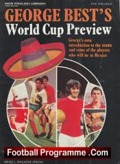 George Best World Cup Preview Magazine 1970 – 1970s