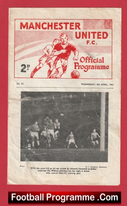  Manchester United v WBA 1963 - George Best Debut Reprint Replica Football Programme .COM Football Programmes Memorabilia