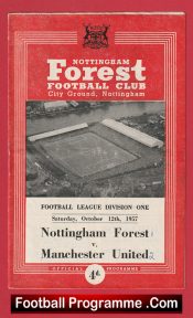 Nottingham Forest v Manchester United 1957 – Man Utd Munich