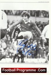 Manchester United Brian Kidd Autograph Signed Man Utd + Tommy O’Neil