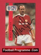 Manchester United Mike Phelan Signed Autograph Man Utd Football Card