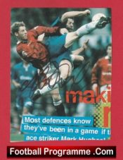 Chelsea Mark Hughes Signed Autograph