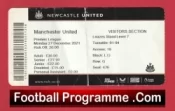 Newcastle United v Manchester United 2021 – Football Ticket