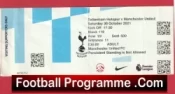 Tottenham Hotspur v Manchester United 2021 – Football Ticket