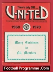 Manchester United Magazine – There’s Only One United 1968 – 1978