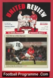 Manchester United v Tottenham 1995 – FA Youth Cup Final 2nd Leg