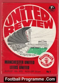  Manchester United v Barrow 1971 - Reserves Semi Final REPLAY + Law Football Programme .COM Football Programmes Memorabilia