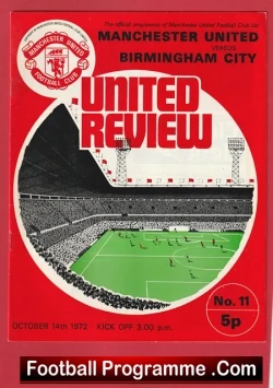  Manchester United v Birmingham City 1959 - Man United Football Programme .COM Football Programmes Memorabilia