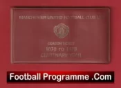 Manchester United Man Utd Season Ticket Book LMTB 1978 1979