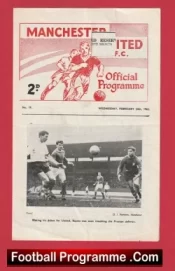 Manchester United v Chesterfield 1965 – Reserves Match