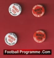 Manchester United Busby Babes 1958 Badges Collection