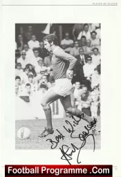 Manchester United David Sadler Autograph Signed Picture Man Utd