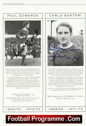 Manchester United Multi Autographed Signed Picture Man Utd