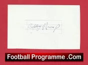 Manchester United Bobby Harrop Autographed Signed Sheet Man Utd
